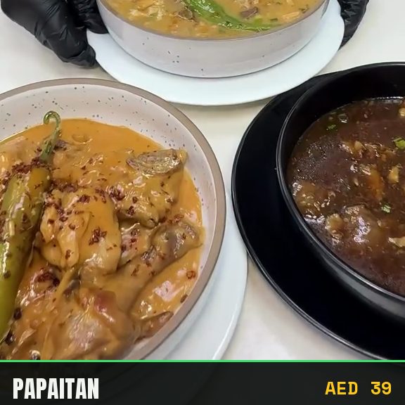 Papaitan prepared at Pinoy Tambayan in Al Barsha